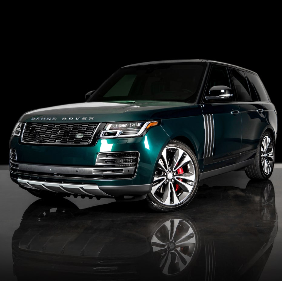 Land Rover brand logo